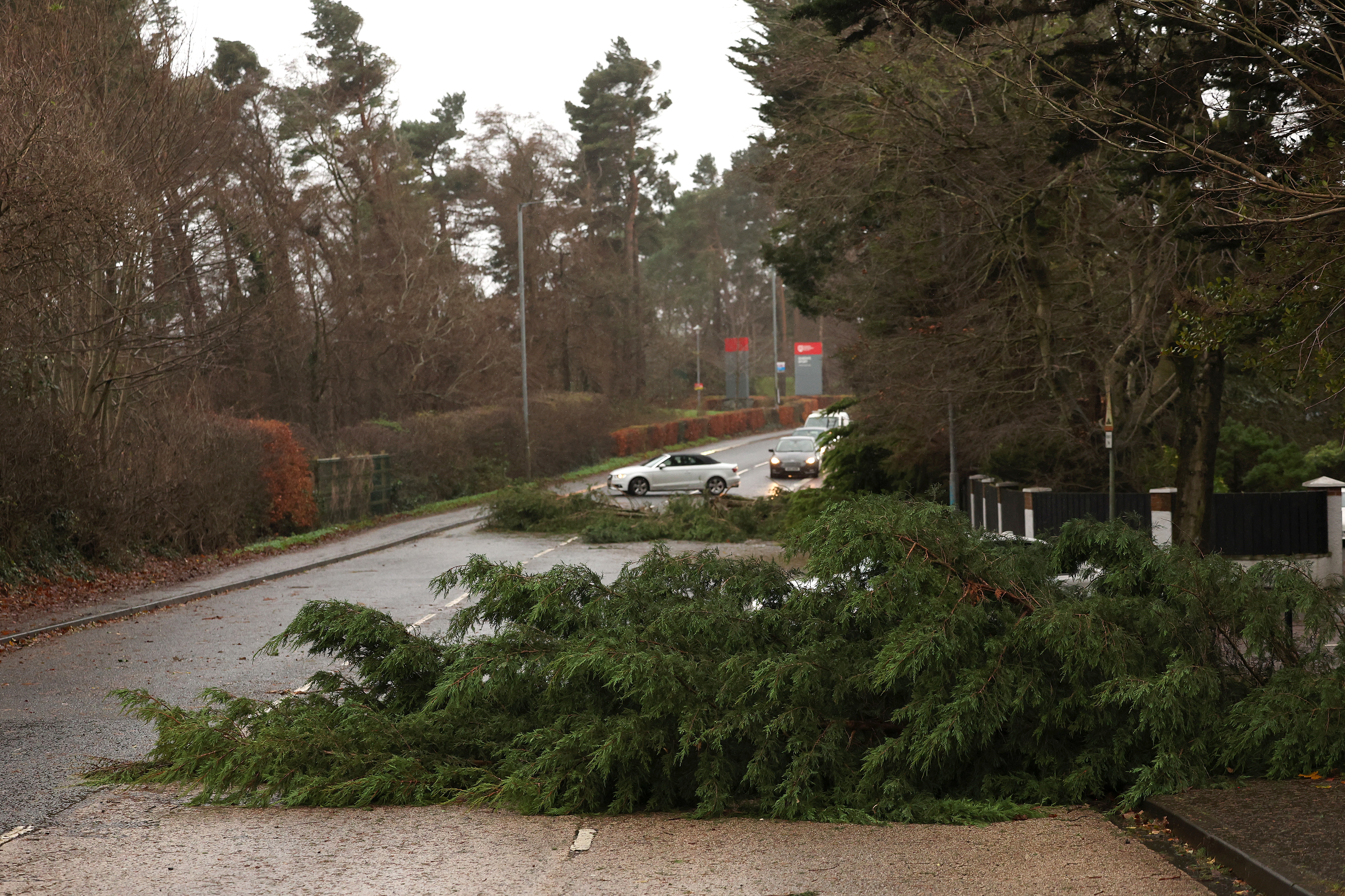 Thousands Remain Without Power Following Storm Darragh